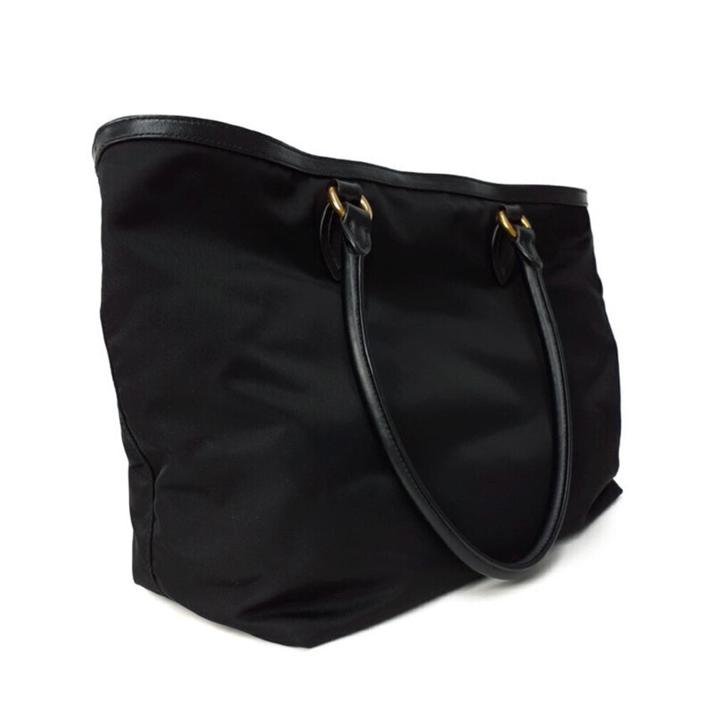 Prada Tessuto Bag Black Tote Vela Shoulder